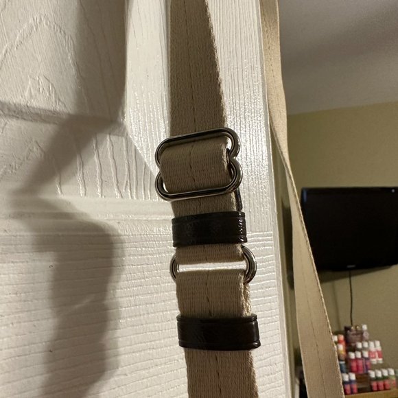 Coach Signature Stripe Convertible Shoulder Bag Barely Used - Picture 4 of 9